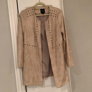 Faux Leather Jacket/Blazer